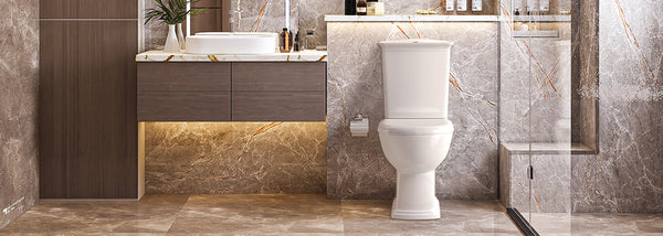 Close-Coupled Toilets - Ivory