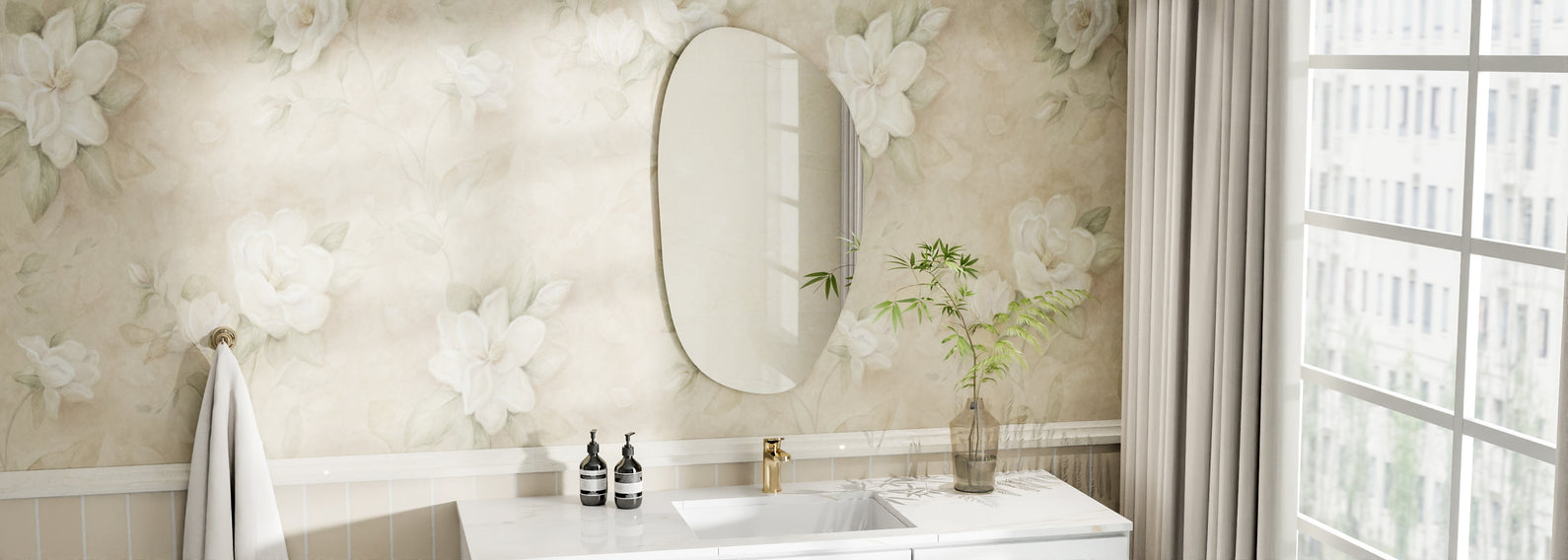 Frameless Standard Bathroom Mirrors