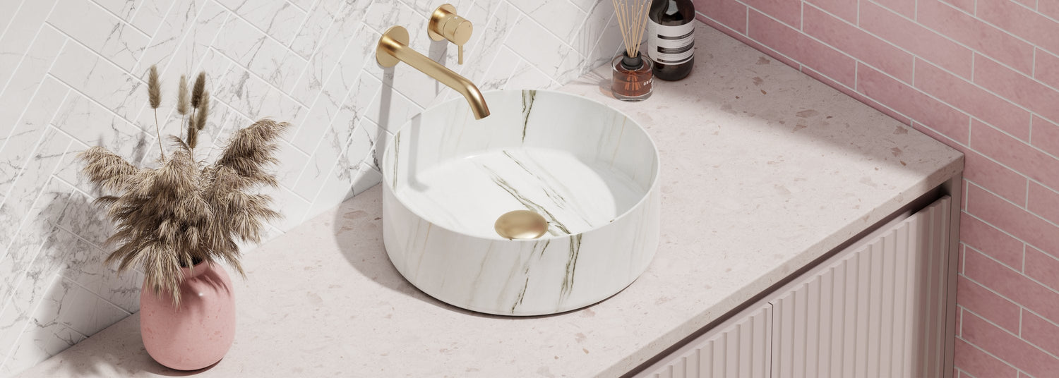 Marble Look Basins