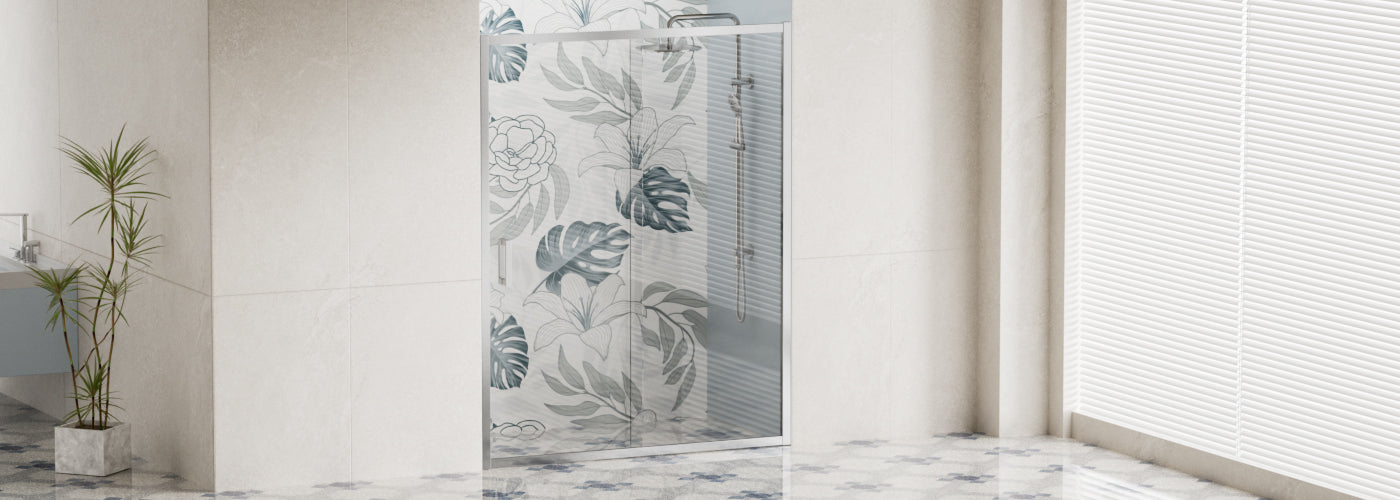 Semi-Frameless Shower Screens