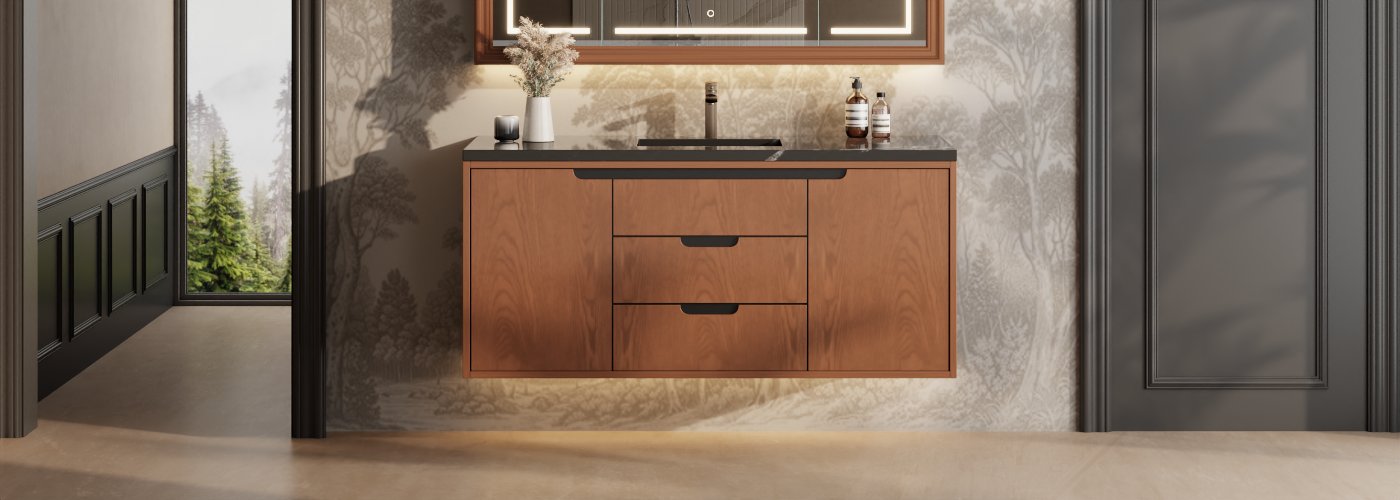 Timber Look Vanities