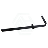 10 Inch 250Mm Square Black Wide Rail Twin Shower Station Top Water Inlet With 3 Functions Handheld