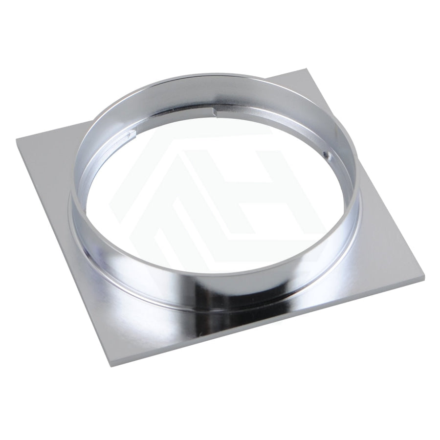 Floor Waste Drain Brass Square Chrome