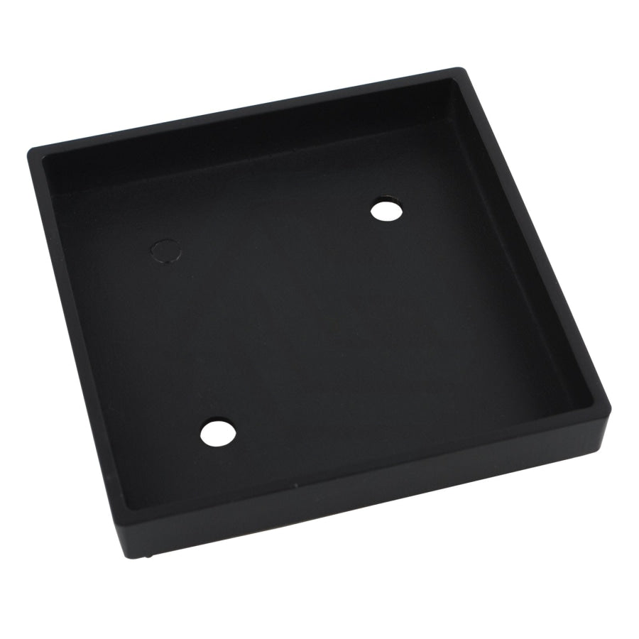 Floor Waste Drain Brass Smart Tile Insert Matt Black