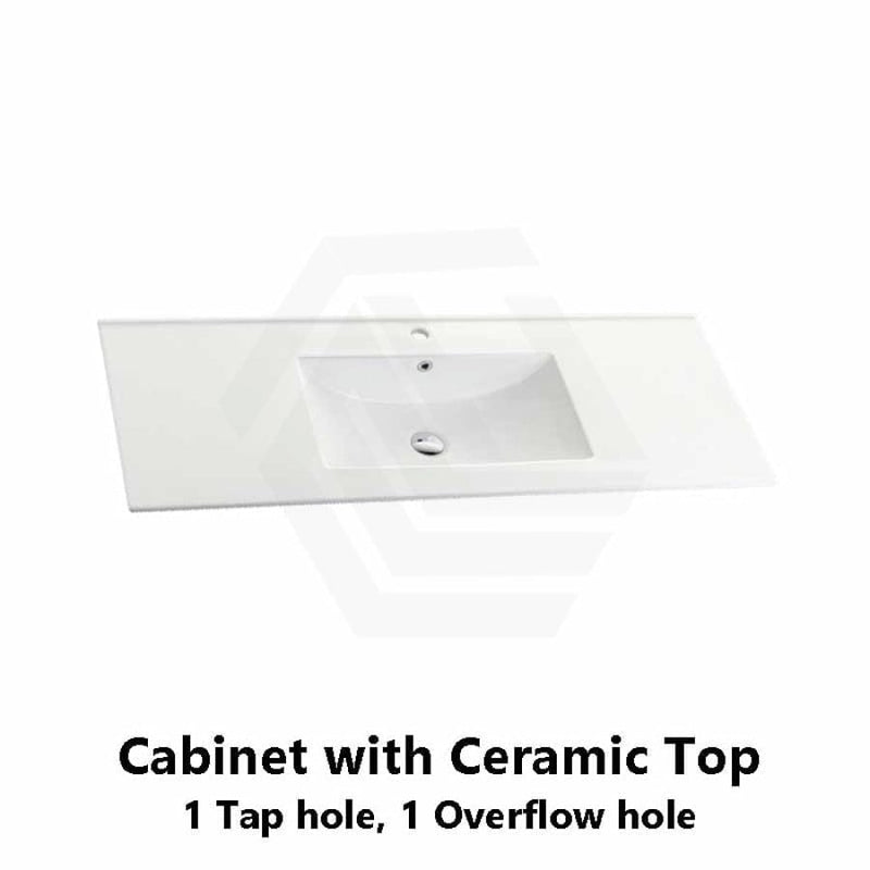 600-1500Mm Wall Hung Plywood Vanity White Linear Surface Single/Double Bowls Cabinet Only For