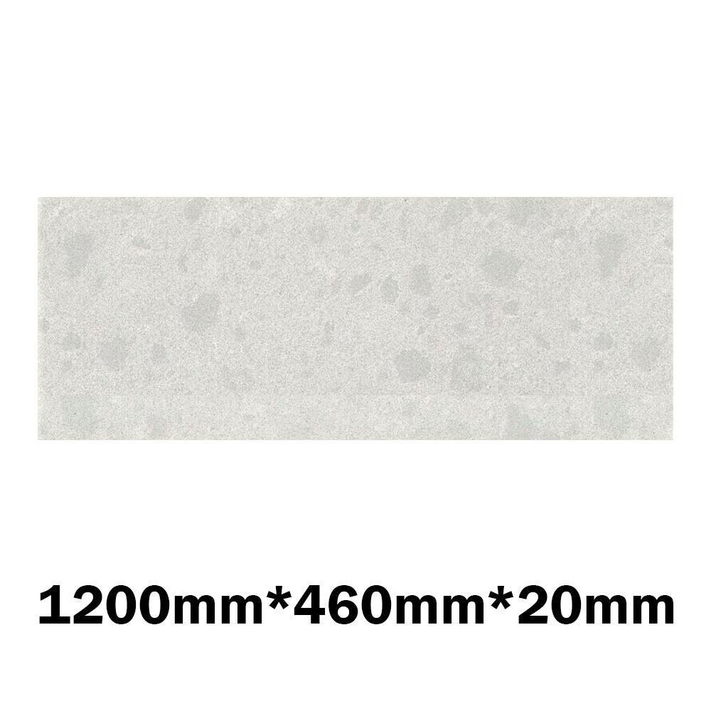 Gloss White Canvas Stone Top For Above Counter Basins 600/750/900/1200/1500/1800Mmx460X20Mm 1200Mm