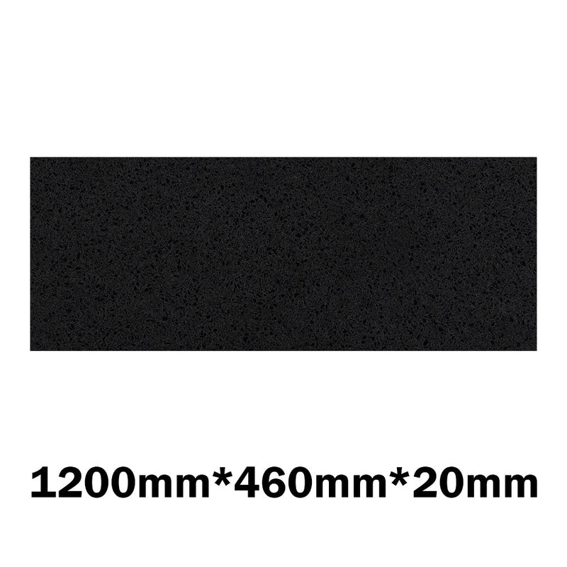 Gloss Ink Black Stone Top For Above Counter Basins 600/750/900/1200/1500/1800Mmx460X20Mm 1200Mm