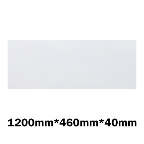 20Mm/40Mm Thick Gloss Silk White Stone Top For Above Counter Basins 450-1800Mm 1200Mm X 460Mm / 40Mm