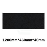 20Mm/40Mm Thick Gloss Ink Black Stone Top For Above Counter Basins 450-1800Mm Vanity Tops