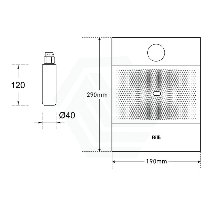 Billi Instant Filtered Water System B5000 With Xl Levered Dispenser Matte Black Filter Taps