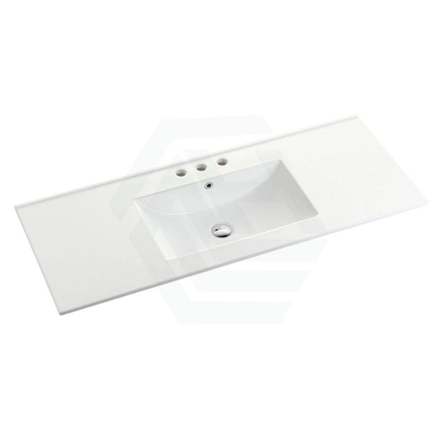 1210X465X175Mm Ceramic Top For Bathroom Vanity Single Bowl 1 Or 3 Tap Holes Available Gloss White