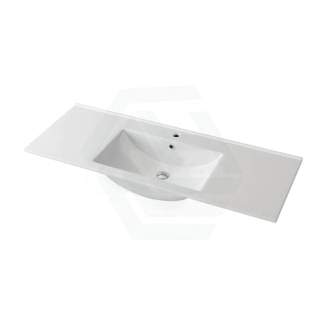 1210X465X175Mm Ceramic Top For Bathroom Vanity Single Bowl 1 Or 3 Tap Holes Available Gloss White