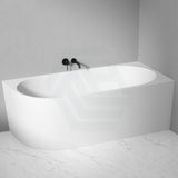 1485/1680mm Nerida Bathtub Right Corner Matt White