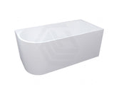 1485/1680Mm Nerida Bathtub Right Corner Acrylic Matt White No Overflow