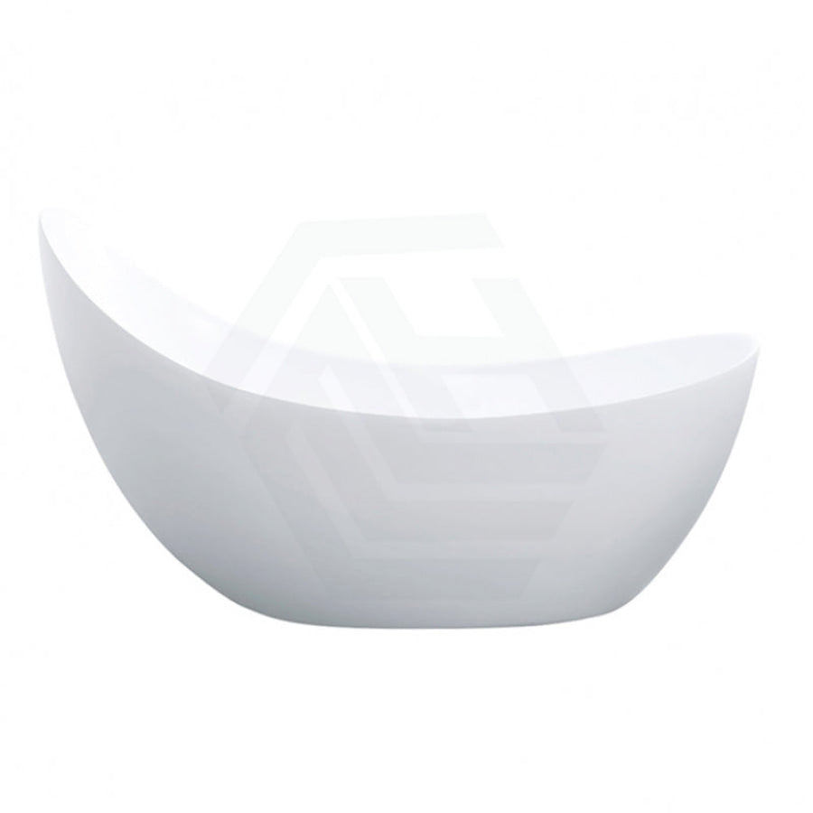 1490/1680/2000Mm Posh Freestanding Bathtub Gloss White Acrylic No Overflow