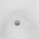 1500/1700Mm Bella Oval Bathtub Freestanding Acrylic Gloss White No Overflow