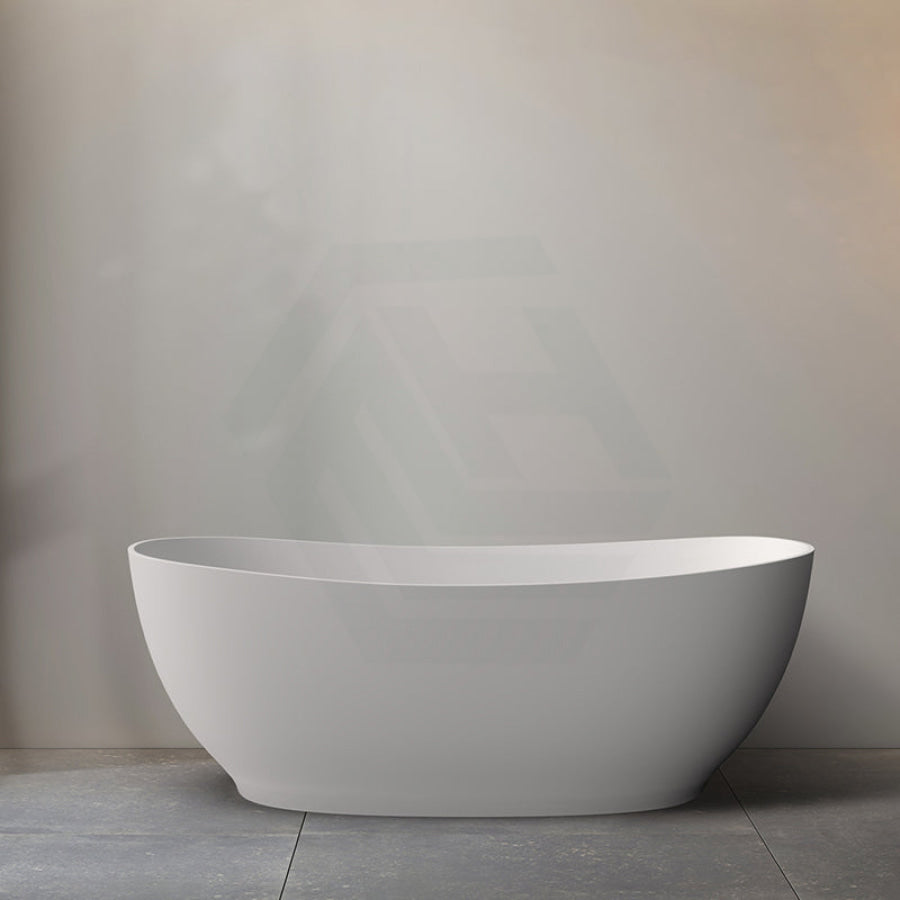 Layla Bathtub With Super Slim Edge Matt White