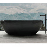 1500Mm Noto Transparent Oval Shape Freestanding Bathtub Custom Colours No Overflow Multi-Colour