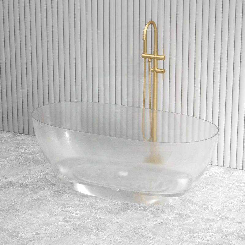 1500Mm Noto Transparent Oval Shape Freestanding Bathtub Custom Colours No Overflow Multi-Colour