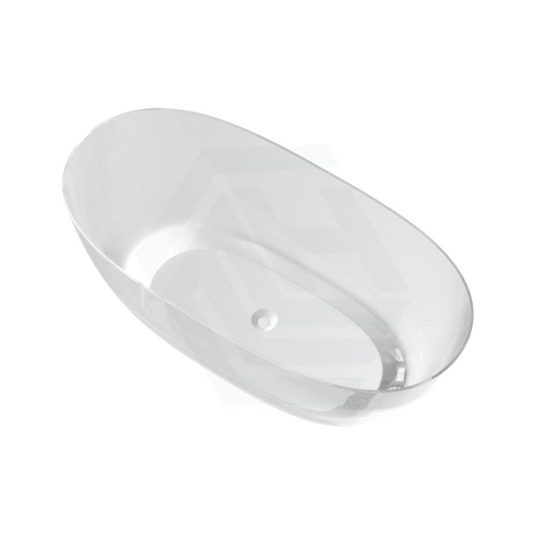 1500Mm Noto Transparent Oval Shape Freestanding Bathtub Custom Colours No Overflow Multi-Colour