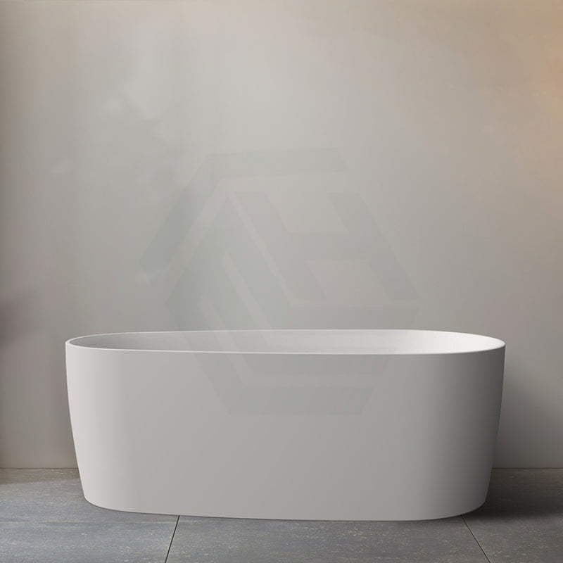 Vista Bathtub With Super Slim Edge Matt White