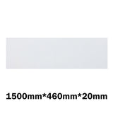 Gloss Silk White Stone Top For Above Counter Basins 600/750/900/1200/1500/1800Mmx460X20Mm 1500Mm