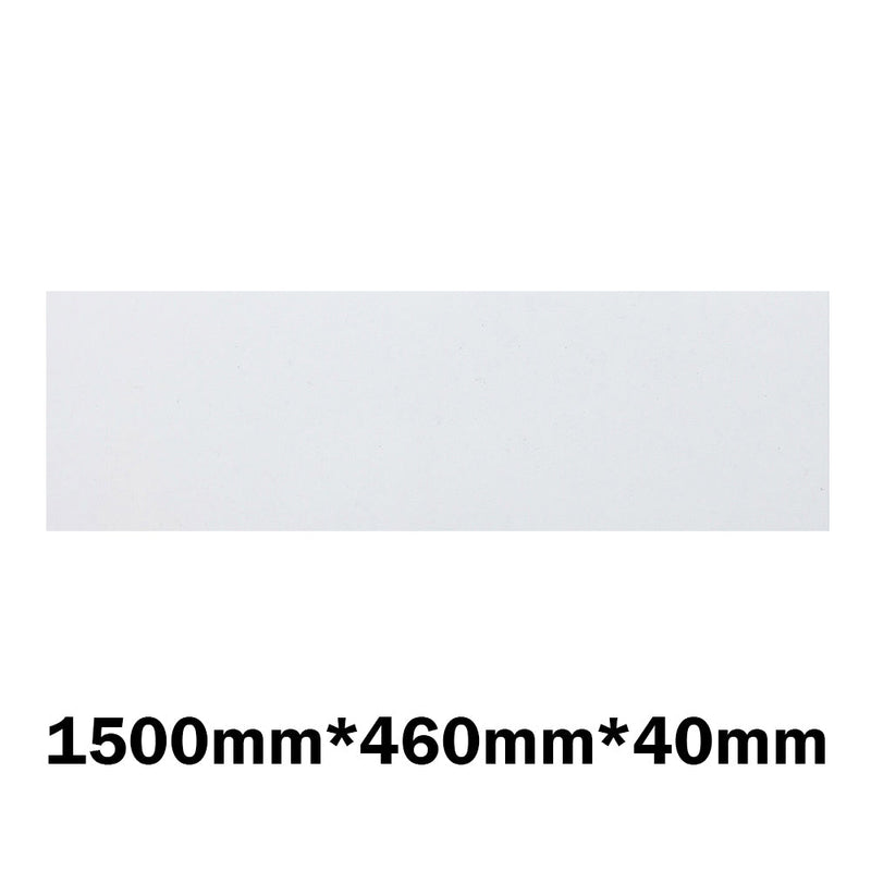 20Mm/40Mm Thick Gloss Silk White Stone Top For Above Counter Basins 450-1800Mm 1500Mm X 460Mm / 40Mm