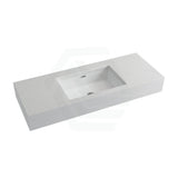 150Mm Gloss White Canvas Stone Top Calacatta Quartz With Undermount Basin Vanity Tops