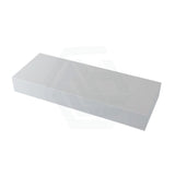 150Mm Thick Gloss Silk White Stone Top For Above Counter Basins 450-1800Mm Vanity Tops