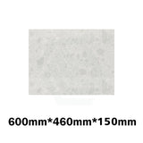 150Mm Thick Gloss White Canvas Stone Top For Above Counter Basins 450-1800Mm 600Mm X 460Mm Vanity