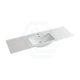 1510X465X175Mm Ceramic Top For Bathroom Vanity Single Bowl 1 Or 3 Tap Holes Available Gloss White