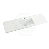 1510X465X175Mm Ceramic Top For Bathroom Vanity Single Bowl 1 Or 3 Tap Holes Available Gloss White