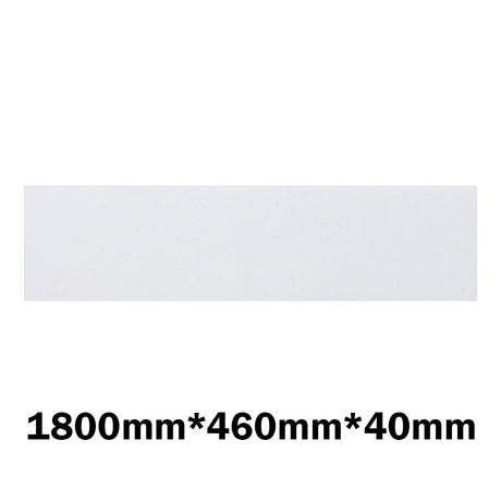 20Mm/40Mm Thick Gloss Silk White Stone Top For Above Counter Basins 450-1800Mm 1800Mm X 460Mm / 40Mm