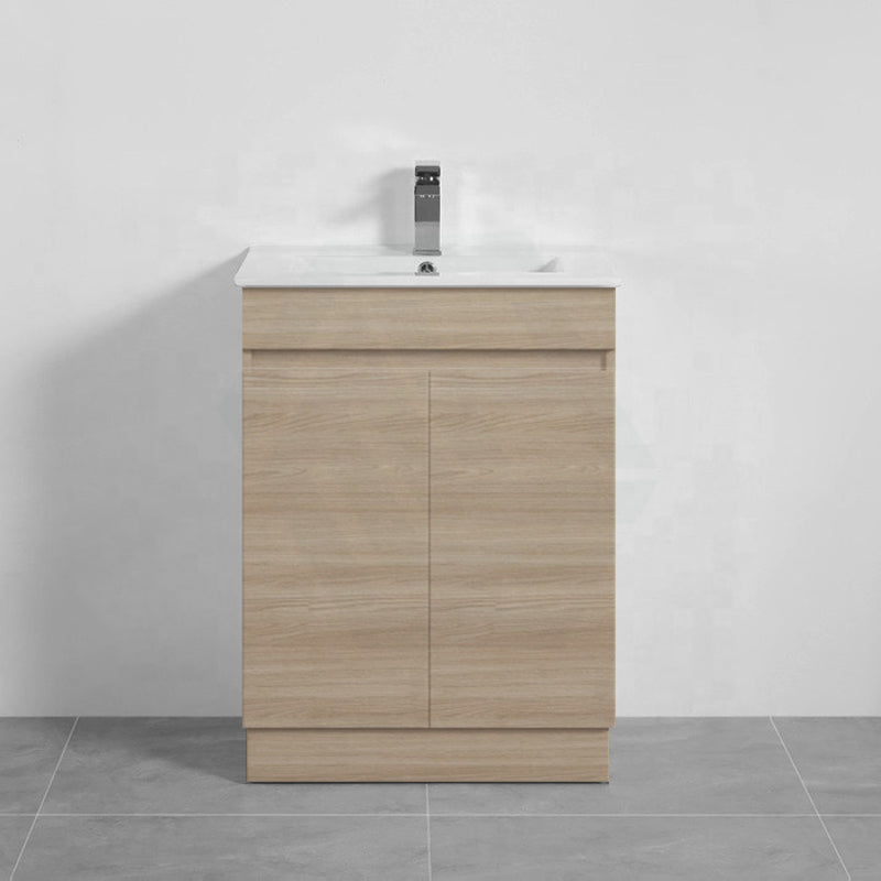 600Mm Freestanding Bathroom Vanity With Kickboard Drawers Doors Multi-Colour Cabinet Only Vanities