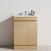 2-Door 600/750/900Mm Freestanding Bathroom Vanity With Kickboard Multi-Colour Cabinet Only Vanities