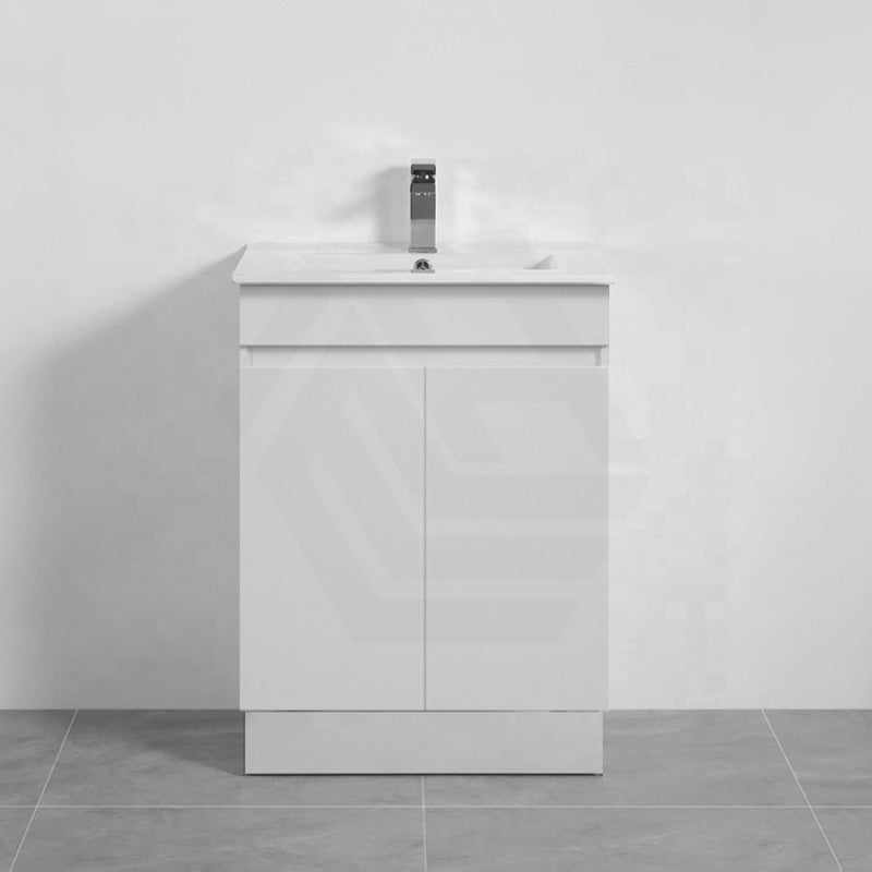 600Mm Freestanding Bathroom Vanity With Kickboard Drawers Doors Multi-Colour Cabinet Only Vanities