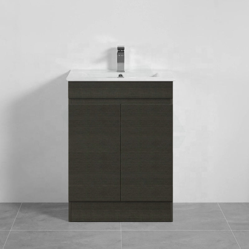 600Mm Freestanding Bathroom Vanity With Kickboard Drawers Doors Multi-Colour Cabinet Only Vanities