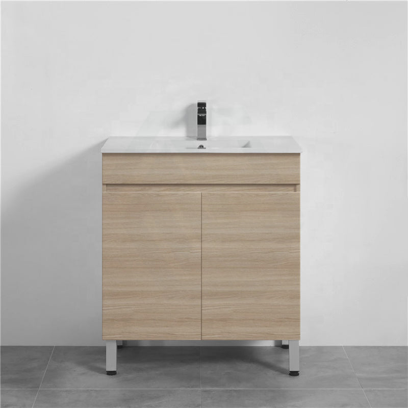 600/750/900Mm 2-Door Freestanding Bathroom Vanity With Legs Multi-Colour Cabinet Only Vanities With