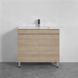 600/750/900Mm 2-Door Freestanding Bathroom Vanity With Legs Multi-Colour Cabinet Only Vanities With