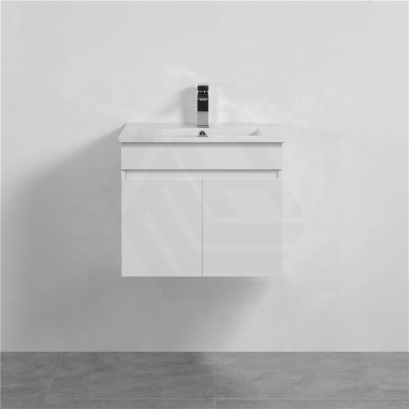 2-Door Wall Hung Bathroom Floating Vanity Single Bowl Multi-Colour Cabinet Only Vanities