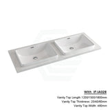 20/40/60Mm Dolce Tree Stone Top Calacatta Quartz With Inset Basin 600-1800Mm Vanity Tops