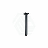 Square Ceiling Shower Arm Matt Black