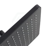 200Mm 8 Inch Abs Square Black Rainfall Shower Head