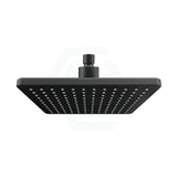 200Mm 8 Inch Abs Square Black Rainfall Shower Head Heads