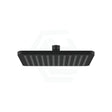 200Mm 8 Inch Abs Square Black Rainfall Shower Head Heads