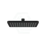 200Mm 8 Inch Abs Square Black Rainfall Shower Head Heads