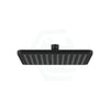 200Mm 8 Inch Abs Square Black Rainfall Shower Head Heads