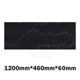 20Mm/40Mm/60Mm Thick Gloss Black Swan Stone Top For Above Counter Basins 450-1800Mm 1200Mm X 460Mm /