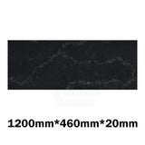 Gloss Black Swan Stone Top For Above Counter Basins 600/750/900/1200/1500/1800Mmx460X20Mm 1200Mm