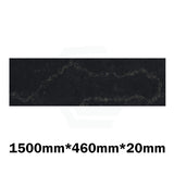 Gloss Black Swan Stone Top For Above Counter Basins 600/750/900/1200/1500/1800Mmx460X20Mm 1500Mm